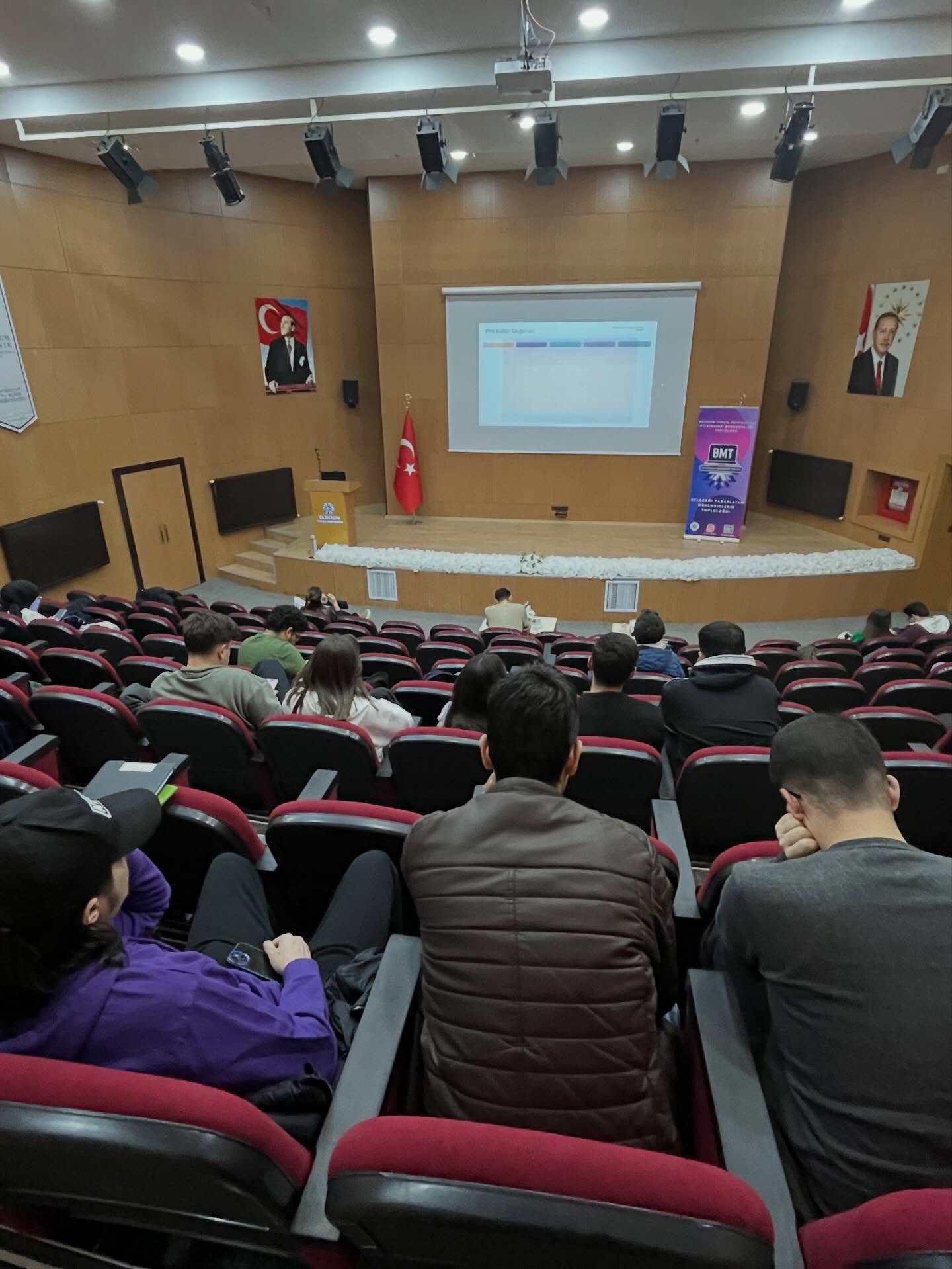 BMT Kulübü olarak düzenlediğimiz konferansımızı başarıyla tamamladık. - görsel 3