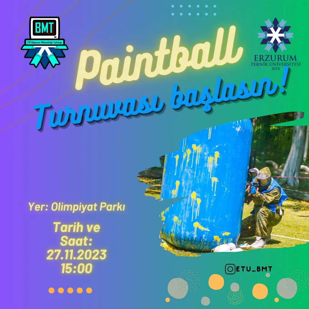 Paintball Turnuvası Başlasın!